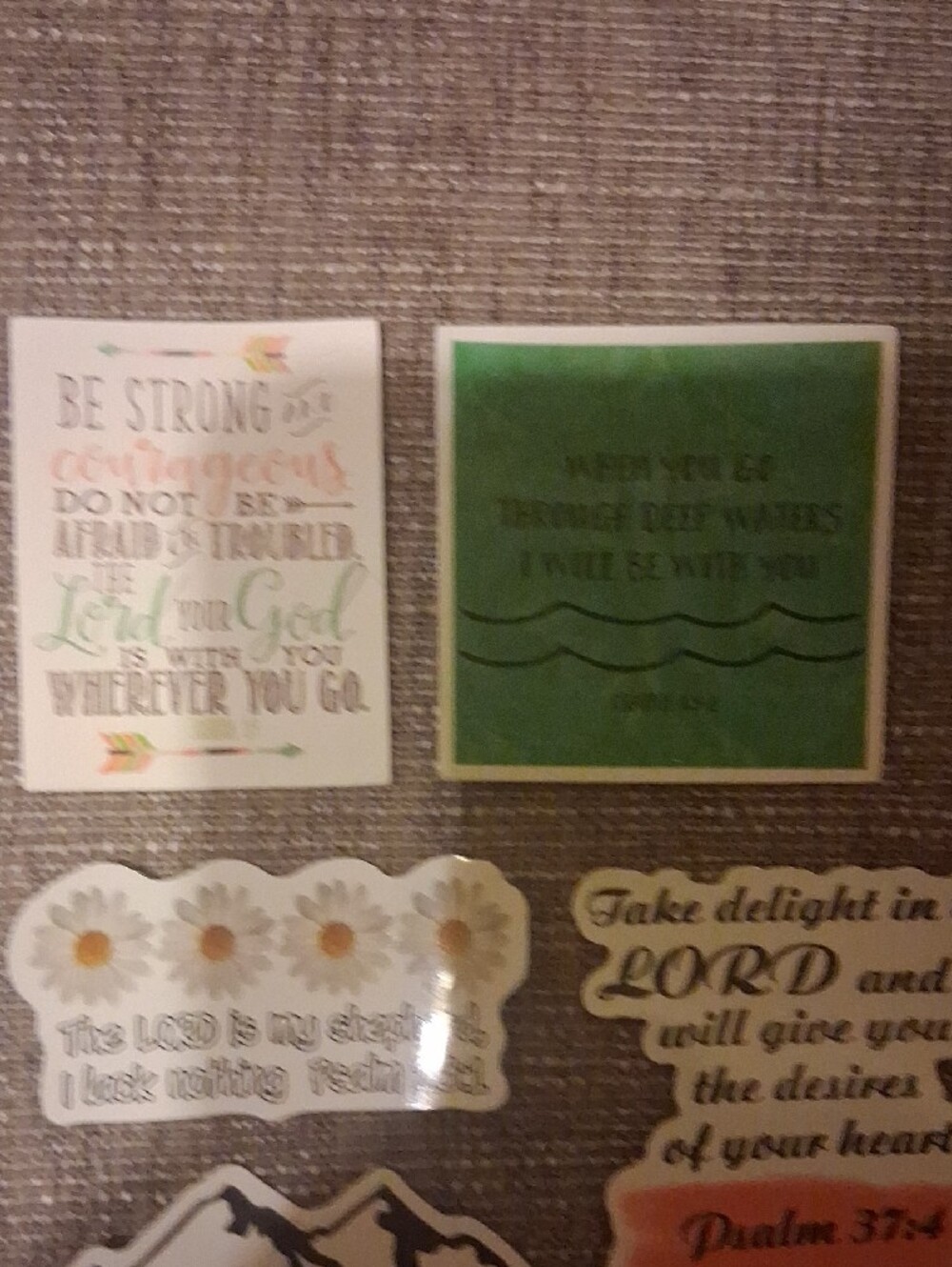 Inspirational Faith Sticker Set - Assorted Colors - Picture 4 of 5